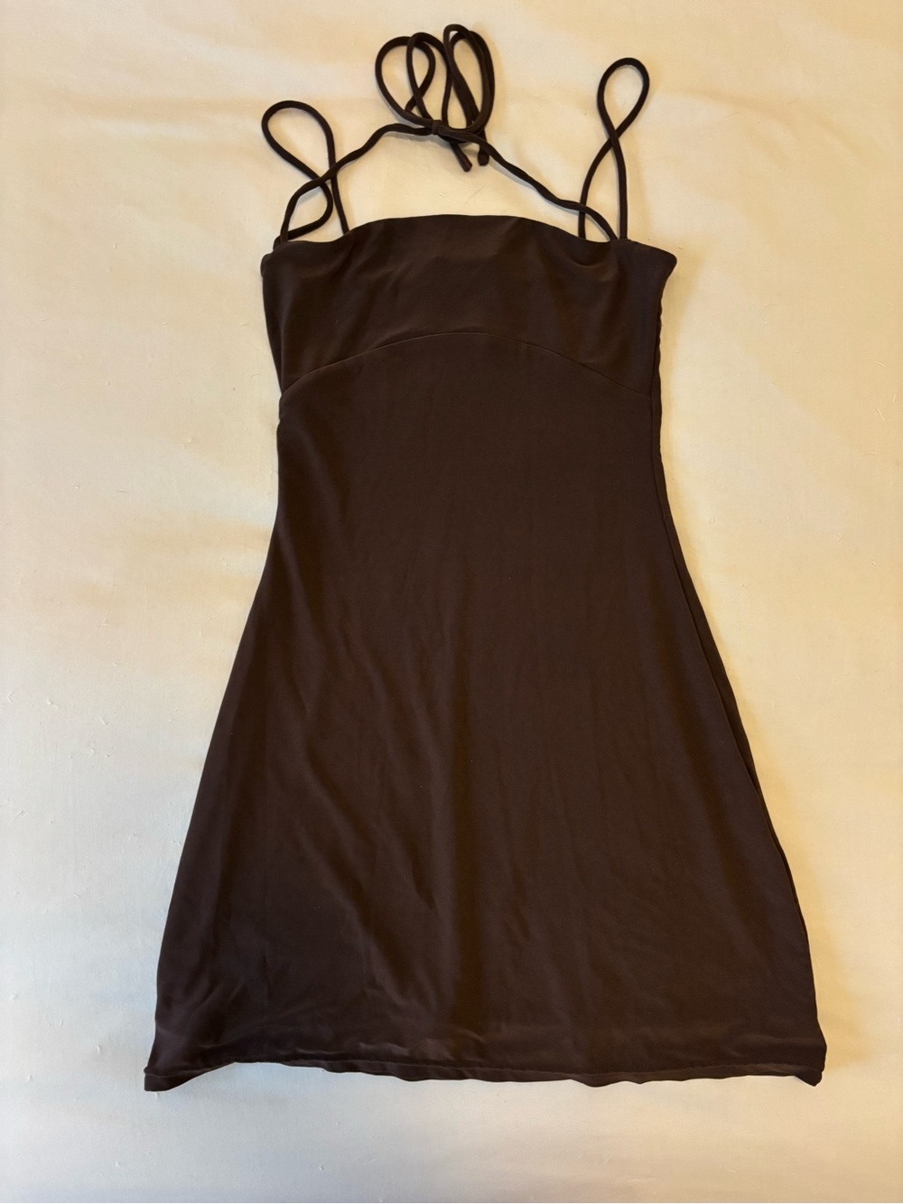White Fox Boutique Espresso Mini Slip Dress